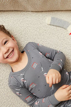 Load image into Gallery viewer, kids hockey print pj set