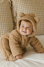 Load image into Gallery viewer, baby bear hoody jumpsuit