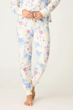 Load image into Gallery viewer, blue rose jogger