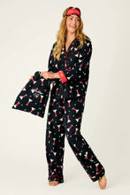 Load image into Gallery viewer, 4 pc Flannel Pj Set Tini Time