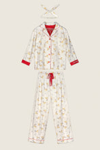 Load image into Gallery viewer, 3 pc Flannel Pj Set Happy Hour