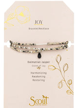 Load image into Gallery viewer, teardrop wrap bracelet jasper