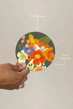 Load image into Gallery viewer, coaster flowers