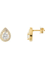 Load image into Gallery viewer, pear cz stud