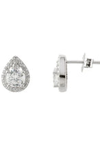 Load image into Gallery viewer, pear cz stud