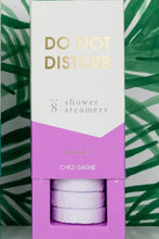 Load image into Gallery viewer, 8 shower steamers - do not disturb