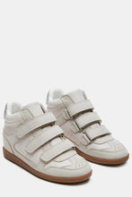 Load image into Gallery viewer, girls velcro hitop wedge sneaker