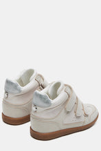 Load image into Gallery viewer, girls velcro hitop wedge sneaker