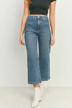 Load image into Gallery viewer, patch pocket wide leg jean