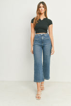 Load image into Gallery viewer, patch pocket wide leg jean