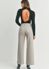 Load image into Gallery viewer, patch pocket wide leg jean