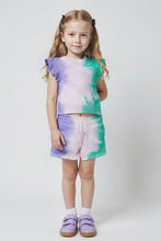 Load image into Gallery viewer, girls tie dye tee + short set