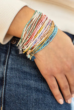 Load image into Gallery viewer, trio miyuki bracelet cobalt