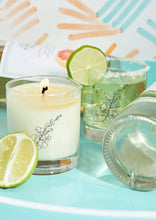 Load image into Gallery viewer, rocks glass candle april