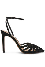 Load image into Gallery viewer, Suede Strappy Heel Sandal