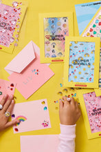 Load image into Gallery viewer, girls sticker sheet sunshine