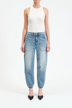 Load image into Gallery viewer, patch pocket denim jogger