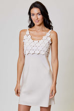 Load image into Gallery viewer, crochet bodice slip dress