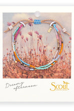 Load image into Gallery viewer, mixed media bracelet love