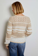 Load image into Gallery viewer, pointelle mix sweater
