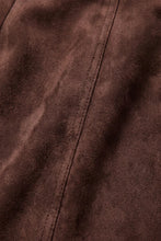 Load image into Gallery viewer, Faux Suede Mini Skirt