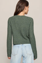 Load image into Gallery viewer, pointelle button cardigan