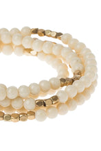 Load image into Gallery viewer, necklace-bracelet fossil jasper