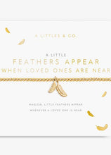 Load image into Gallery viewer, bracelet feathers appear