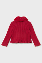 Load image into Gallery viewer, mini girls removable collar cardigan