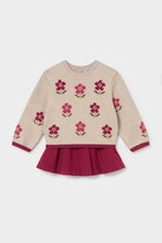 Load image into Gallery viewer, mini girl bloom sweater + skirt set