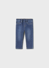 Load image into Gallery viewer, mini boy lined denim pant