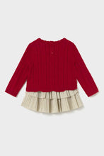 Load image into Gallery viewer, Mini Girl Sweater + Pleat Skirt Set