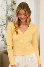 Load image into Gallery viewer, bling bow cardigan