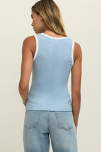 Load image into Gallery viewer, colorblock rib tank