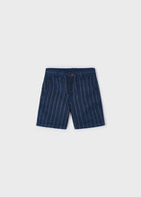 Load image into Gallery viewer, boys stripe linen shorts