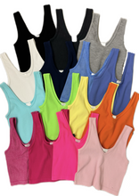 Load image into Gallery viewer, girls rib seamless brami