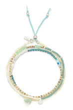 Load image into Gallery viewer, mixed bracelet-necklace courage