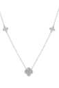 Load image into Gallery viewer, clover trio necklace