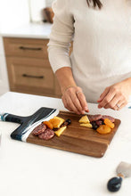 Load image into Gallery viewer, resin dip cheese board med metallic