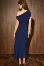 Load image into Gallery viewer, asymmetrical midi dress