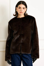 Load image into Gallery viewer, faux fur jacket