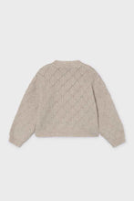 Load image into Gallery viewer, Girls Pointelle Crew Sweater