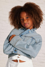 Load image into Gallery viewer, tween denim jacket