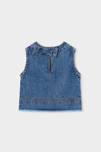 Load image into Gallery viewer, girls denim tank