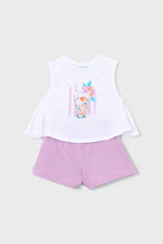 Load image into Gallery viewer, girls fruit tee + short set