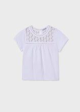 Load image into Gallery viewer, tween crochet inset tee