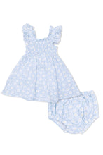 Load image into Gallery viewer, girls daisies dress + bloomer
