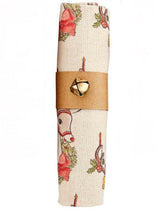 Load image into Gallery viewer, bell wrapped holiday towel