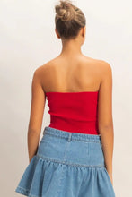 Load image into Gallery viewer, knit twist tube top