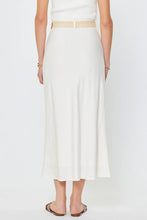 Load image into Gallery viewer, linen midi skirt + belt
